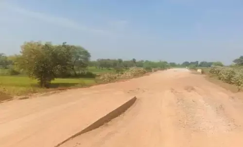 Raigarh-Saraipali National Highway road construction PWD NH department