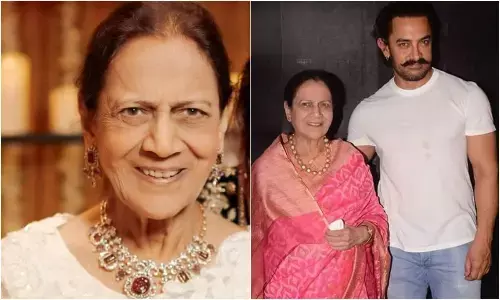 Sitaare Zameen Par: Aamir Khan 90 year old mother Zeenat Hussain makes Bollywood debut