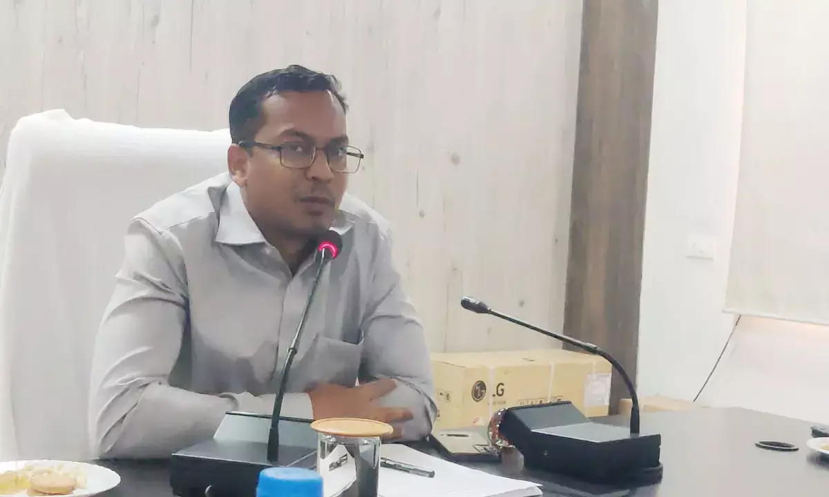 Sukma Rationalization Collector Devesh Dhruv press conference