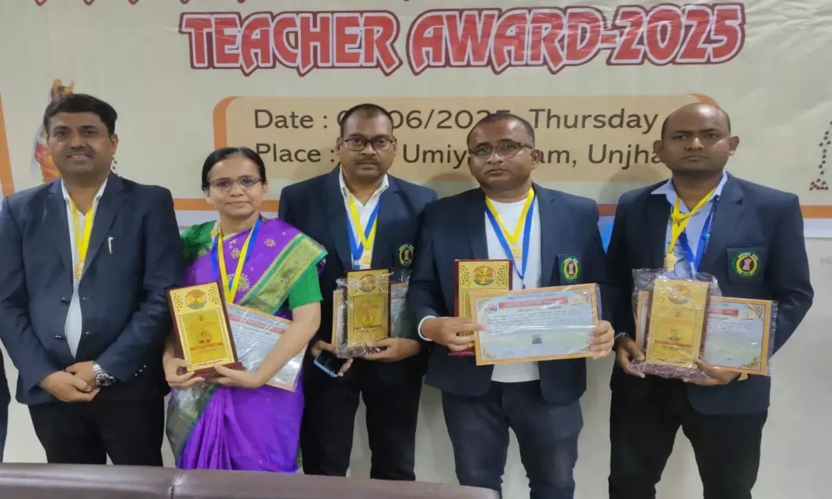 Mohla Sardar Patel National Innovative Teacher Award Three teachers honored