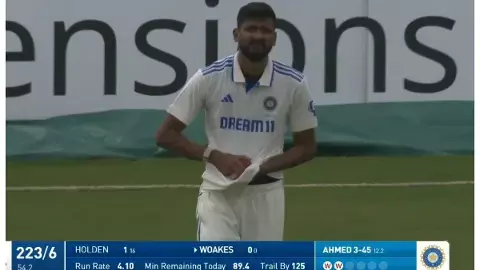 khaleel ahmed 4 wickets