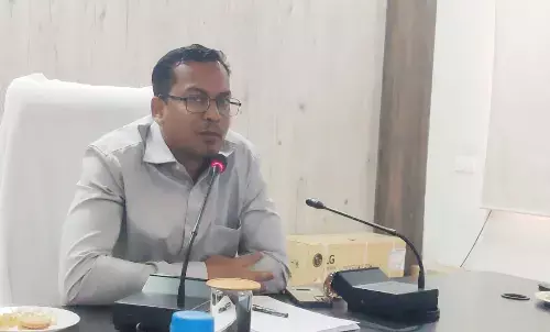 Sukma Rationalization Collector Devesh Dhruv press conference