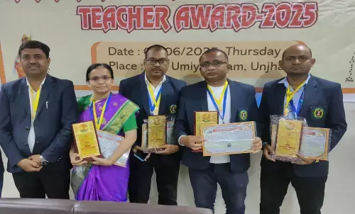 Mohla Sardar Patel National Innovative Teacher Award Three teachers honored