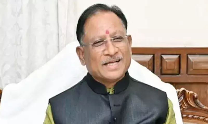 Rajnandgaon CM Vishnu Deo Sai unveil statue of freedom fighter