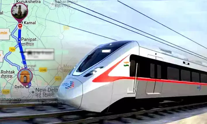 सेमी हाई स्पीड ट्रेन से करनाल से दिल्ली जाना होगा आसान, खुलेंगे रोजगार के अवसर