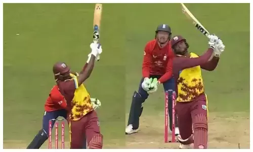 Adil Rashid 5 Sixes, england vs west indies