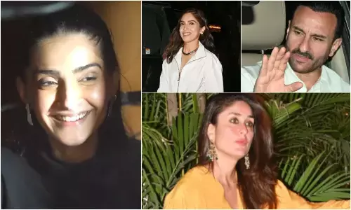 Sonam Kapoor 39th birthday bash: Kareena Kapoor, Saif Ali Khan, Janhvi Kapoor attends Sonam Kapoor 39th birthday bash: Kareena Kapoor, Saif Ali Khan, Janhvi Kapoor attends
