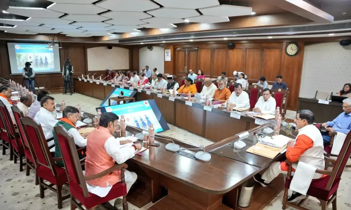 Madhya Pradesh Cabinet Meeting Madhya Pradesh Cabinet Meeting