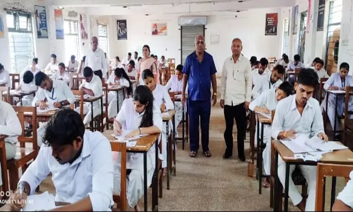 D.El.Ed annual examinations are being conducted in DIET Bemetara