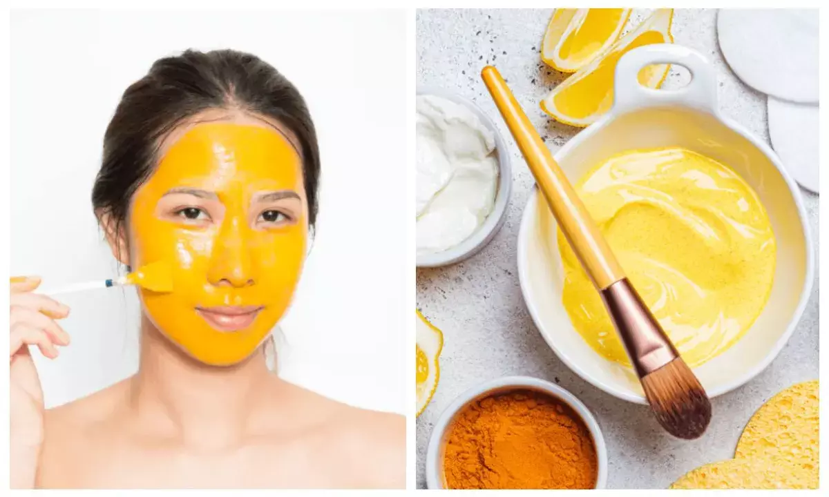 turmeric curd face mask