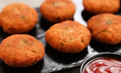 Poha Suji Cutlet Recipe in hindi