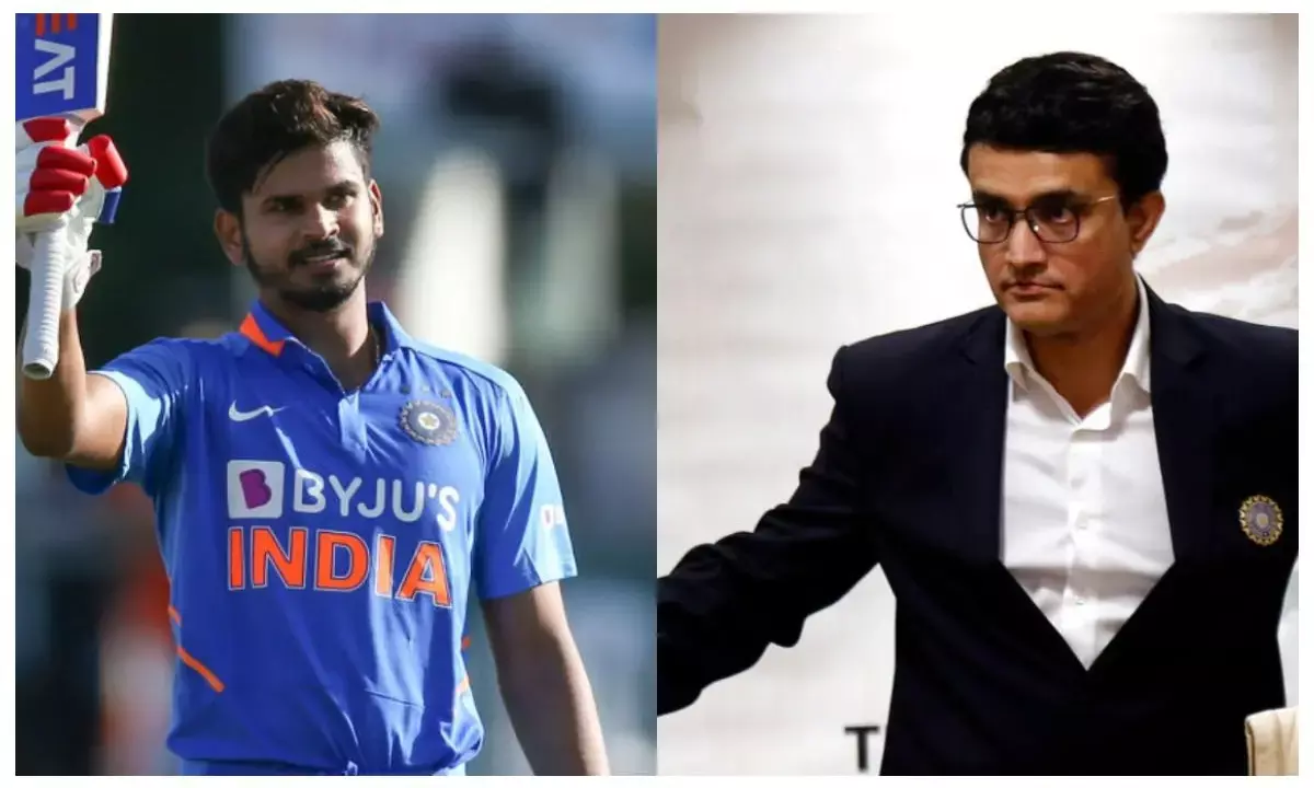 sourav ganguly on shreyas iyer