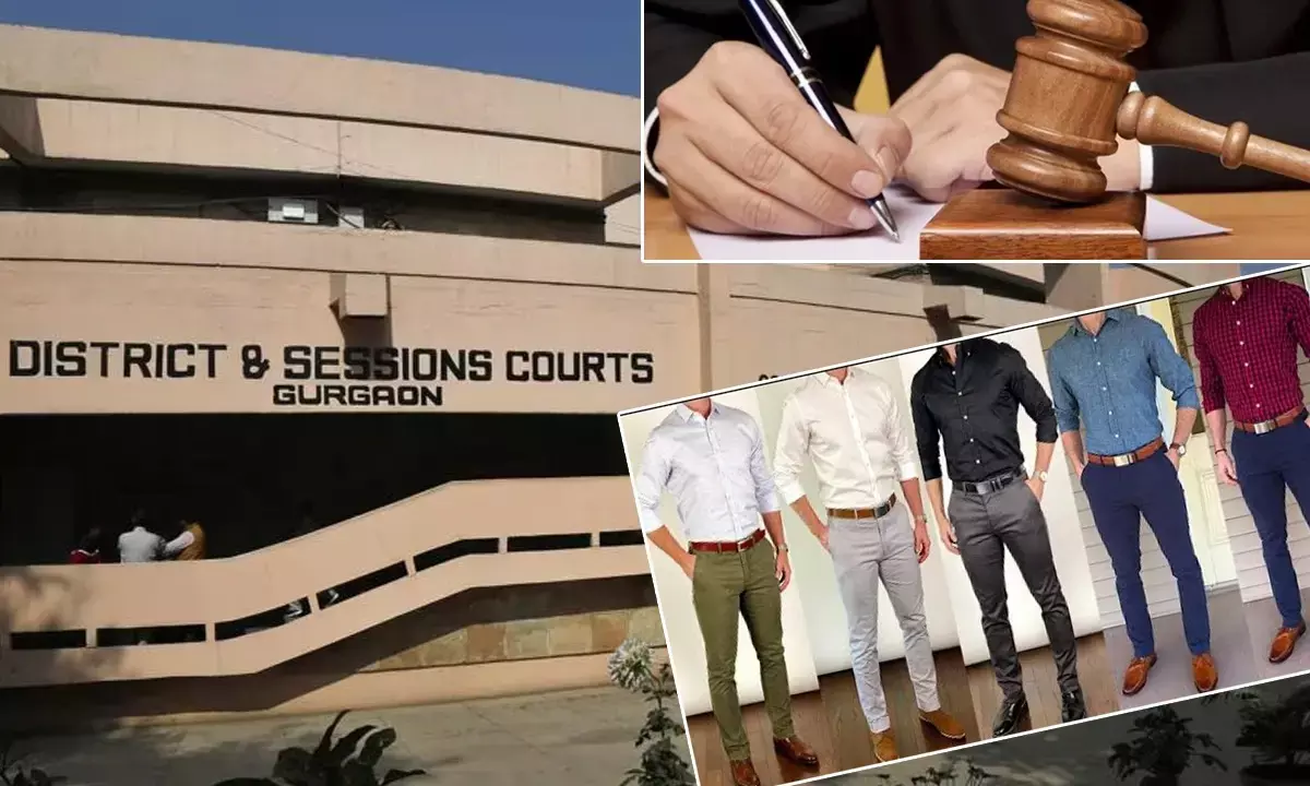 गुरुग्राम कोर्ट में इस कलर की शर्ट-पैंट पहनने पर लगी रोक, उल्लंघन करने पर 5 हजार का जुर्माना,  जानें वजह