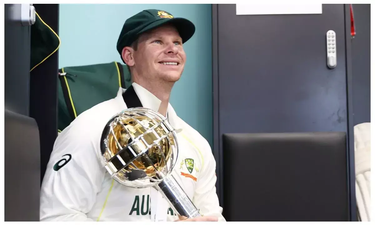 स्टीव स्मिथ ने फाइनल में उतरते ही रिकी पोंटिंग के बड़े रिकॉर्ड की बराबरी की, रोहित-विराट को पकड़ पाना मुश्किल स्टीव स्मिथ ने फाइनल में उतरते ही रिकी पोंटिंग के बड़े रिकॉर्ड की बराबरी की, रोहित-विराट को पकड़ पाना मुश्किल