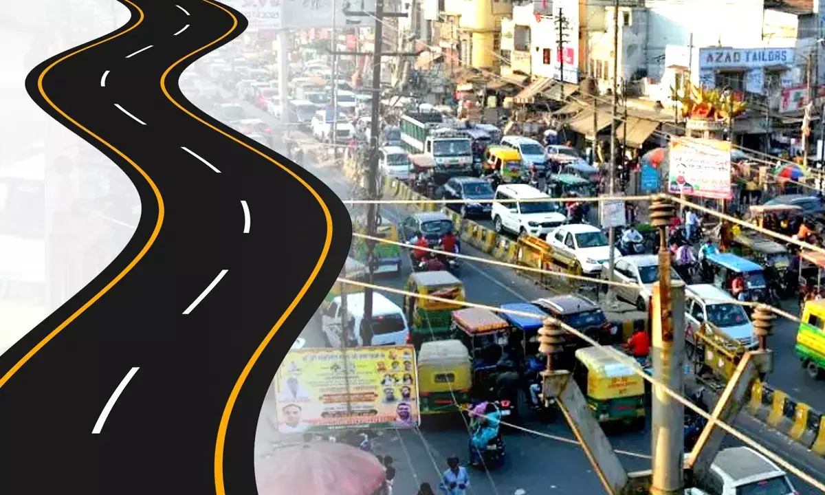 5 roads will be built in Ghaziabad