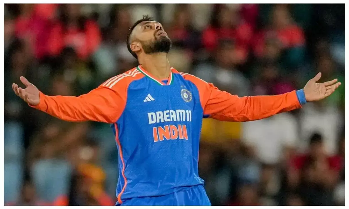 Varun Chakravarthy takes top spot in mens T20I bowling rankings Varun Chakravarthy takes top spot in mens T20I bowling rankings