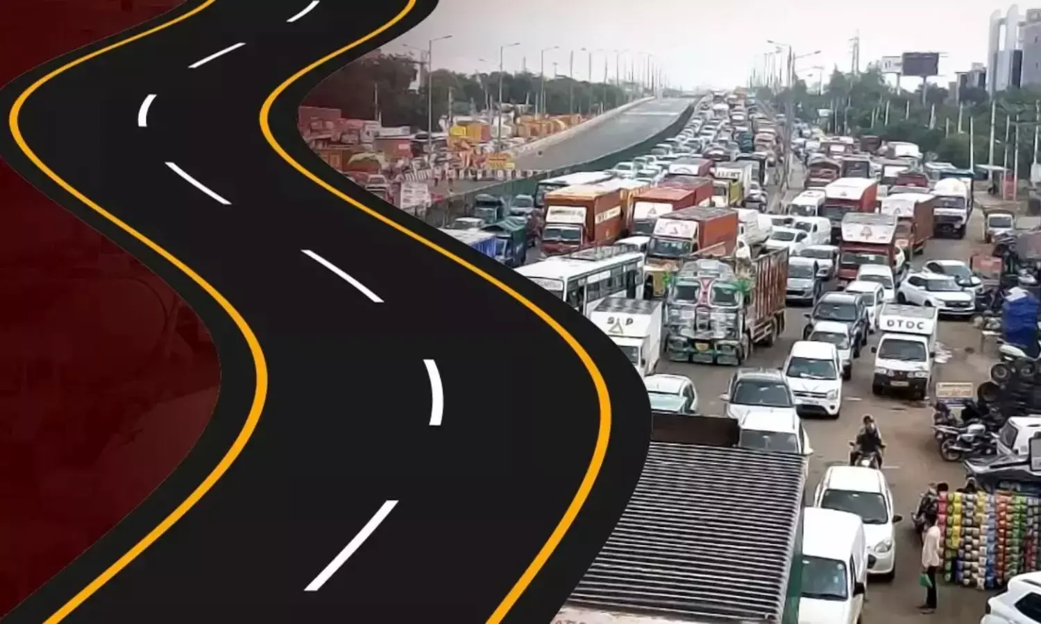 A 20 km long flyover will be built in Delhi