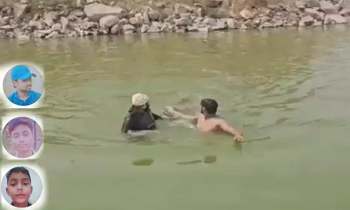यमुना में नहाते हुए गहरे गड्ढे में डूबे तीन रिश्तेदार, 10 साल का बच्चा बुआ के घर आया था