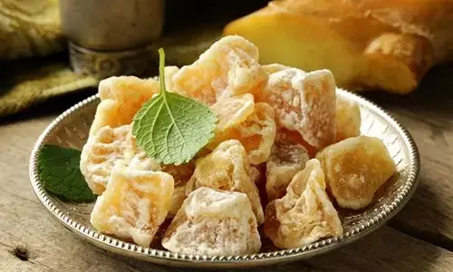 how to make Ginger Candy Adrak candy