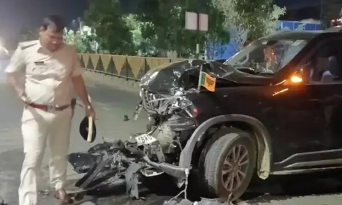 90+ स्पीड में दौड़ रही स्कॉर्पियो ने पुलिसकर्मियों को रौंदा, महिला सिपाही की मौत; SI-ASI घायल