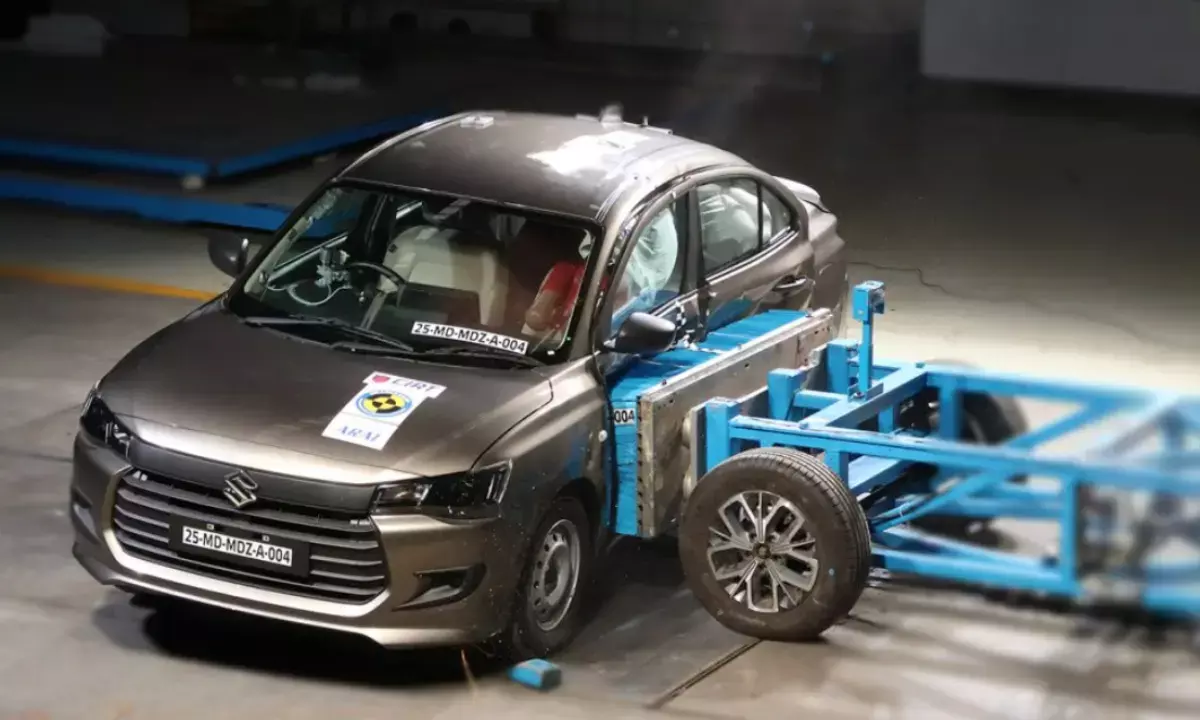 कंपनी की इस सेडान ने BNCAP में भी दिखाया दम, क्रैश टेस्ट में सेफ्टी के लिए मिली 5-स्टार रेटिंग