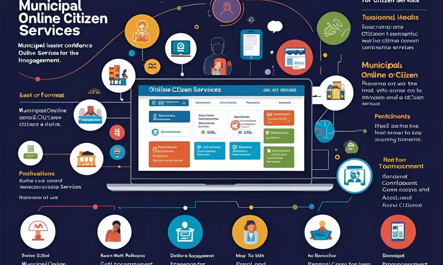 Municipal Online Citizen Services, ई-नगर पालिका 2.0, मध्यप्रदेश डिजिटल सेवाएं, ऑनलाइन नगरपालिका सेवाएं, नगर निगम नागरिक सेवा पोर्टल