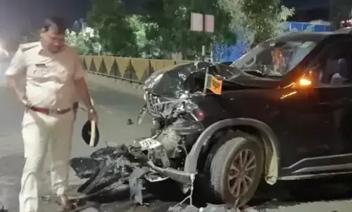 90+ स्पीड में दौड़ रही स्कॉर्पियो ने पुलिसकर्मियों को रौंदा, महिला सिपाही की मौत; SI-ASI घायल