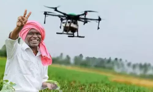 ड्रोन से होगी फसलों में बीमारियों की पहचान, पायलट प्रोजेक्ट से कनेक्ट होंगे किसान