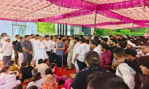 एग्रीकल्चर यूनिवर्सिटी प्रशासन झुका, लाठीचार्ज को गलती माना, छात्रों के समर्थन में कई विधायक आए