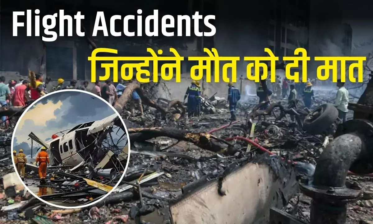 विमान हादसों में जब लोग मौत के मुंह से लौटे जिंदा, रमेश से पहले भी हुए चमत्कार, जानिए कैसे