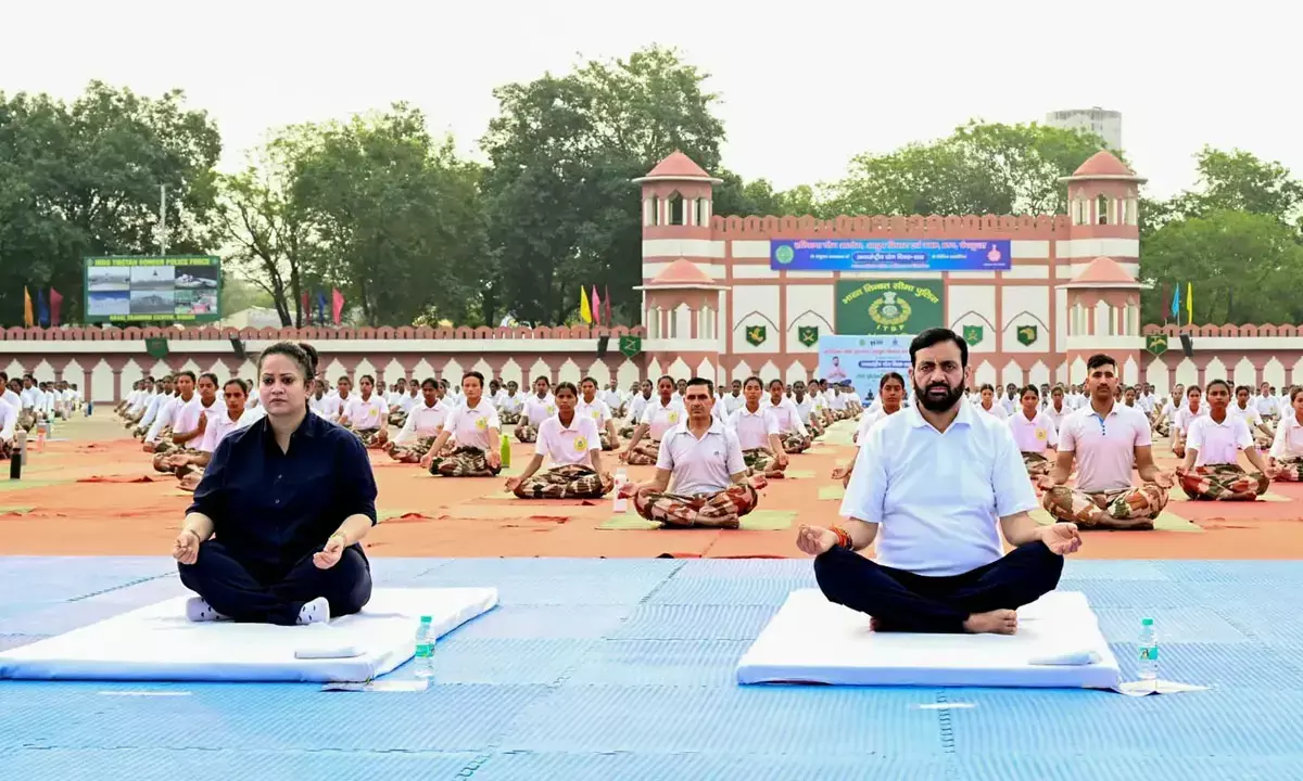 अंतराष्ट्रीय योग दिवस पर 11 लाख लोग करेंगे योग, कुरुक्षेत्र में जुटेंगे 1 लाख साधक