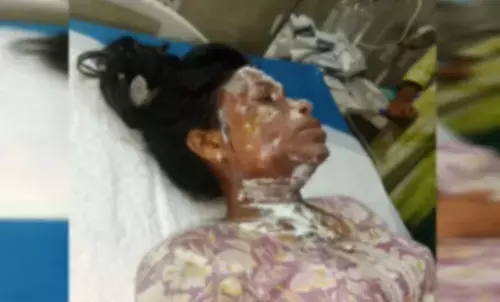 CG Folk artist face Hot oil