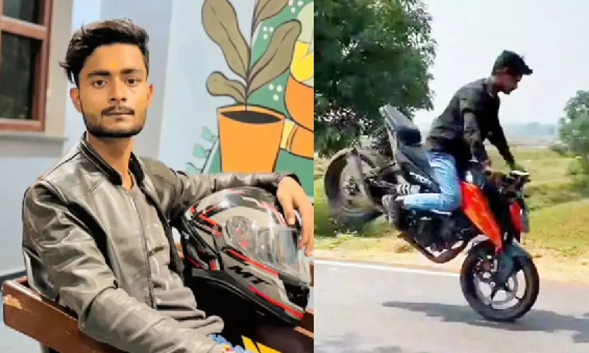 Ambikapur Police strict against stuntmen one arrested