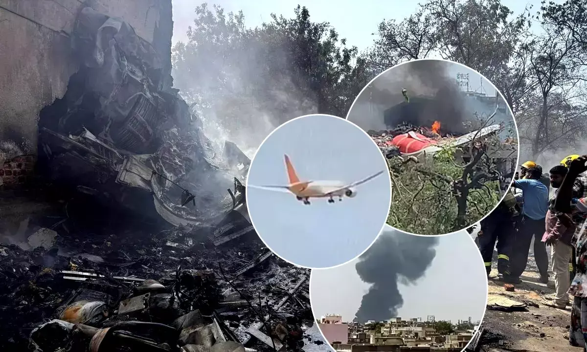 Boing Plane Crash in Ahmedabad