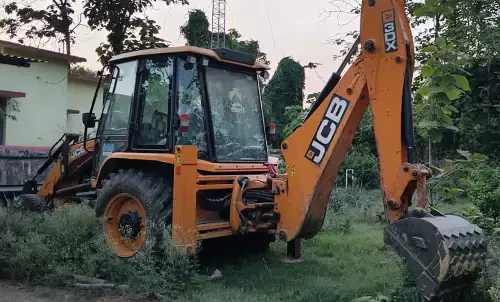 Saranggarh Encroachment Mekra forest complex accused arrested JCB recovered