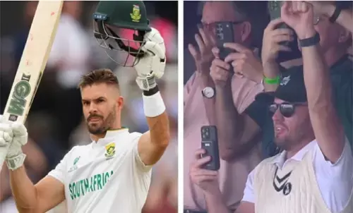 एडेन मार्करम शतक ठोकने के बाद रोए, जश्न मनाना ही भूले, डिविलियर्स ने कैमरे में कैद किया लम्हा