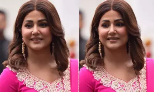 Hina Khan Traditional Look: गुलाबी रंग में निखरी टीवी एक्ट्रेस हिना खान, सादगी में छिपा शाही अंदाज