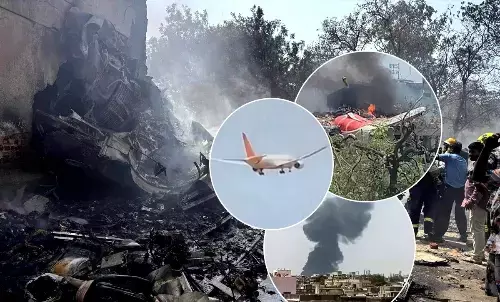 Boing Plane Crash in Ahmedabad