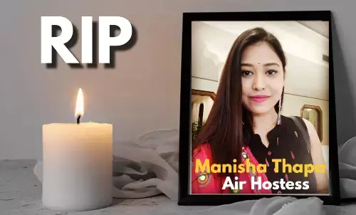Air Hostess Manisha Thapa dies died in Ahmedabad plane crash