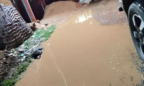 Problems of villagers increased due to waterlogging Problems of villagers increased due to waterlogging