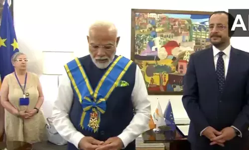 PM Modi Cyprus Award, Grand Cross of Makarios III, Narendra Modi International Honour, साइप्रस सर्वोच्च नागरिक सम्मान मोदी