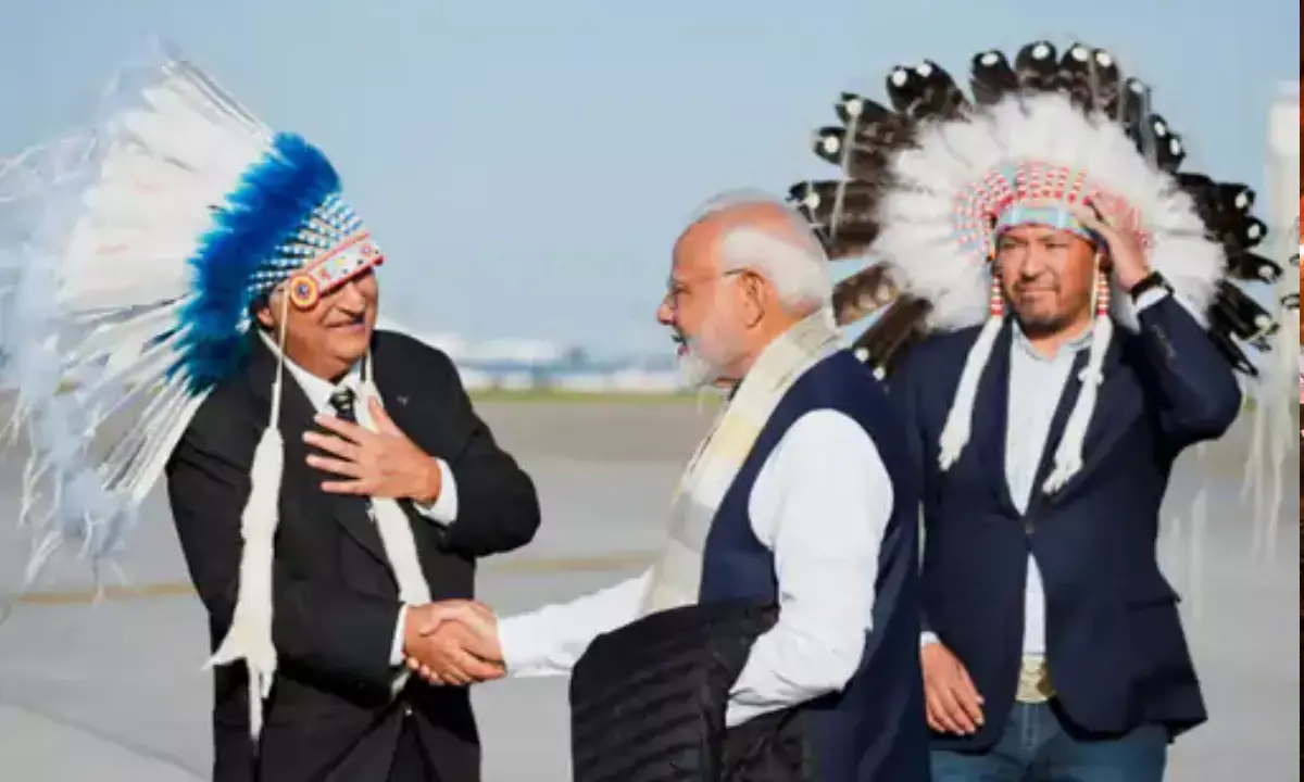 PM मोदी का कनाडा में Welcome; X पर लिखा-कई वर्ल्ड लीडर से मिलूंगा, अपनी बात रखूंगा