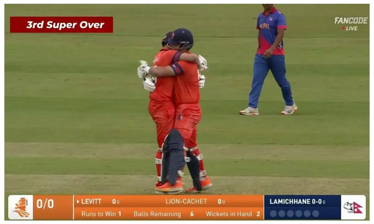 NEP vs NED Super over match