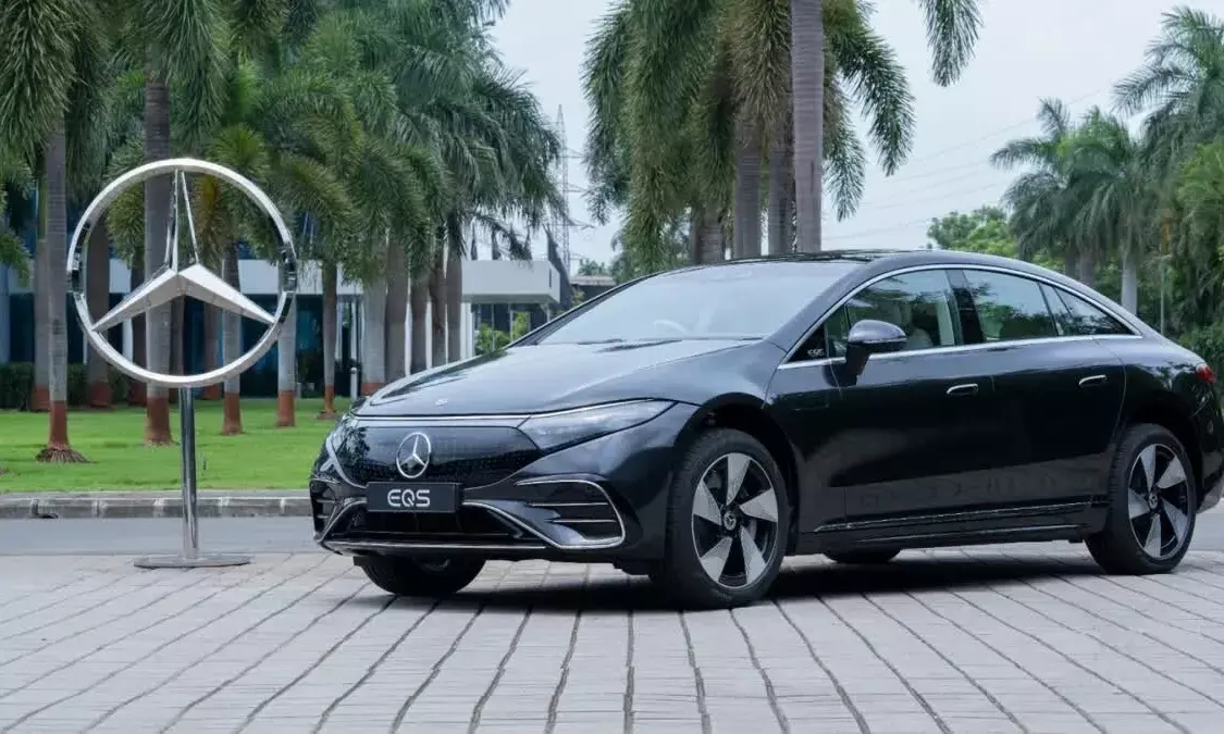 मर्सिडीज ने भारत में लॉन्च किया इलेक्ट्रिक सेडान का सेलिब्रेशन एडिशन, जानें डिटेल मर्सिडीज ने भारत में लॉन्च किया इलेक्ट्रिक सेडान का सेलिब्रेशन एडिशन, जानें डिटेल