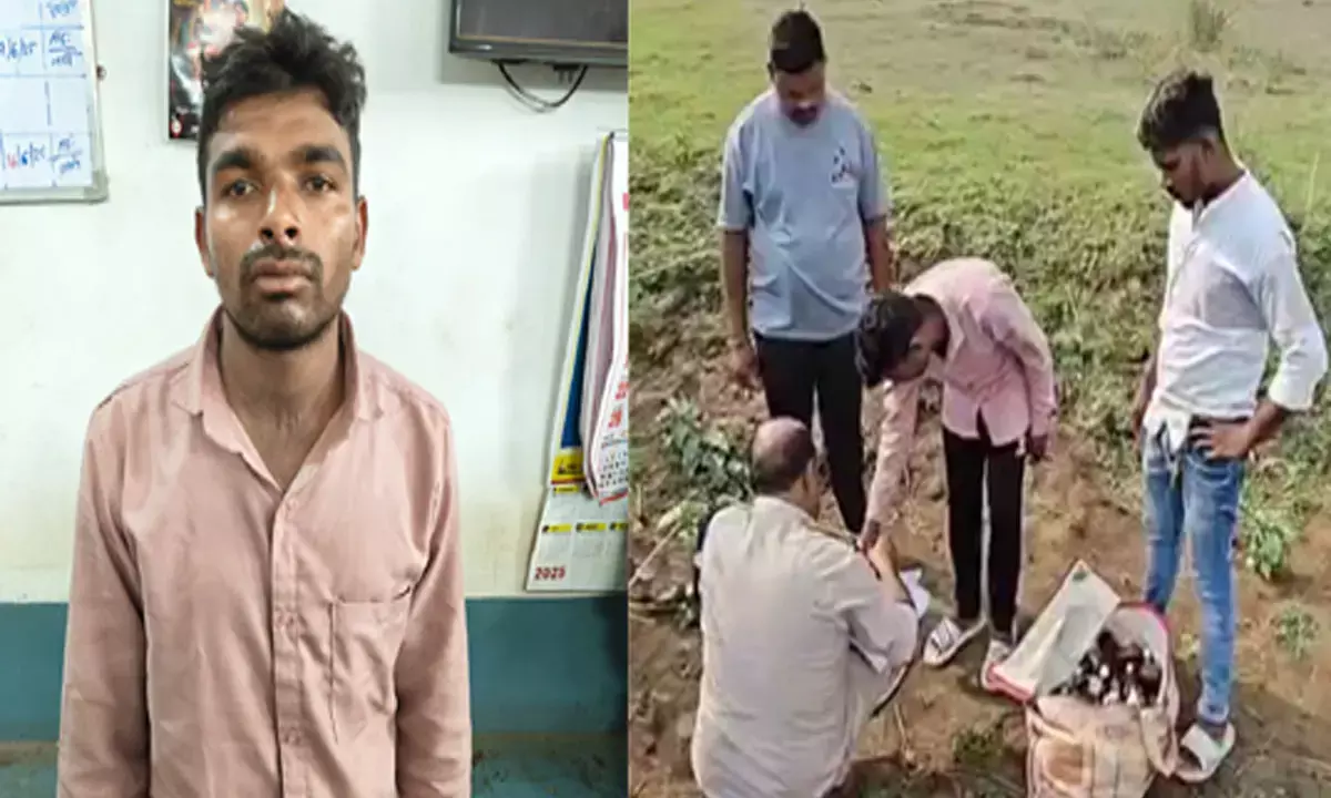 Tilda Nevra Accused arrested with 80 litres illegal liquor