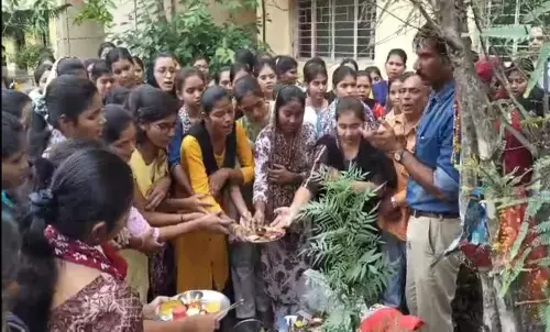 Jagdalpur Controversy over religious faith Nursing College Students hunger strike Jagdalpur Controversy over religious faith Nursing College Students hunger strike
