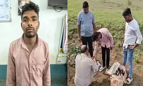 Tilda Nevra Accused arrested with 80 litres illegal liquor