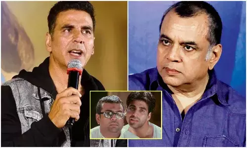 Akshay Kumar reacts to hera pheri 3 controversy with paresh rawal, Video