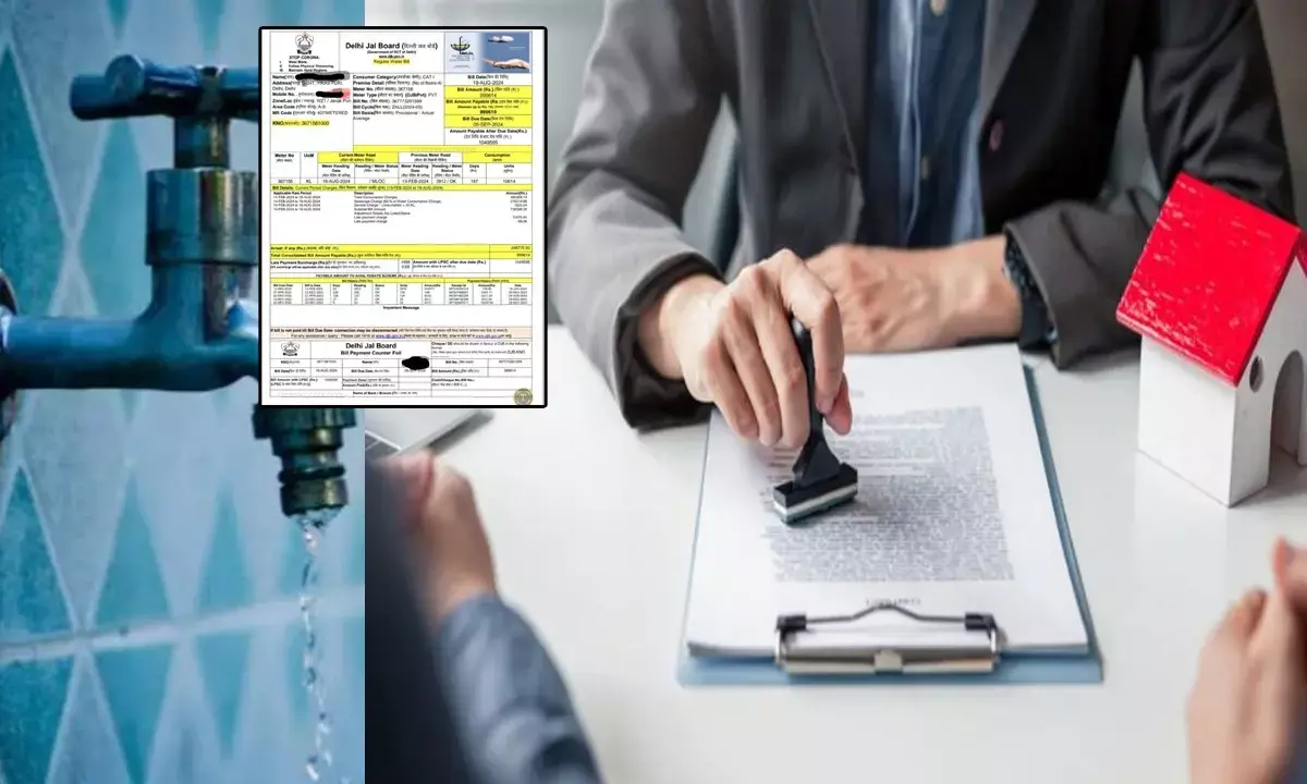 दिल्ली में अब प्रॉपर्टी रजिस्ट्रेशन के लिए पानी का बिल होगा जरूरी, जानें वजह