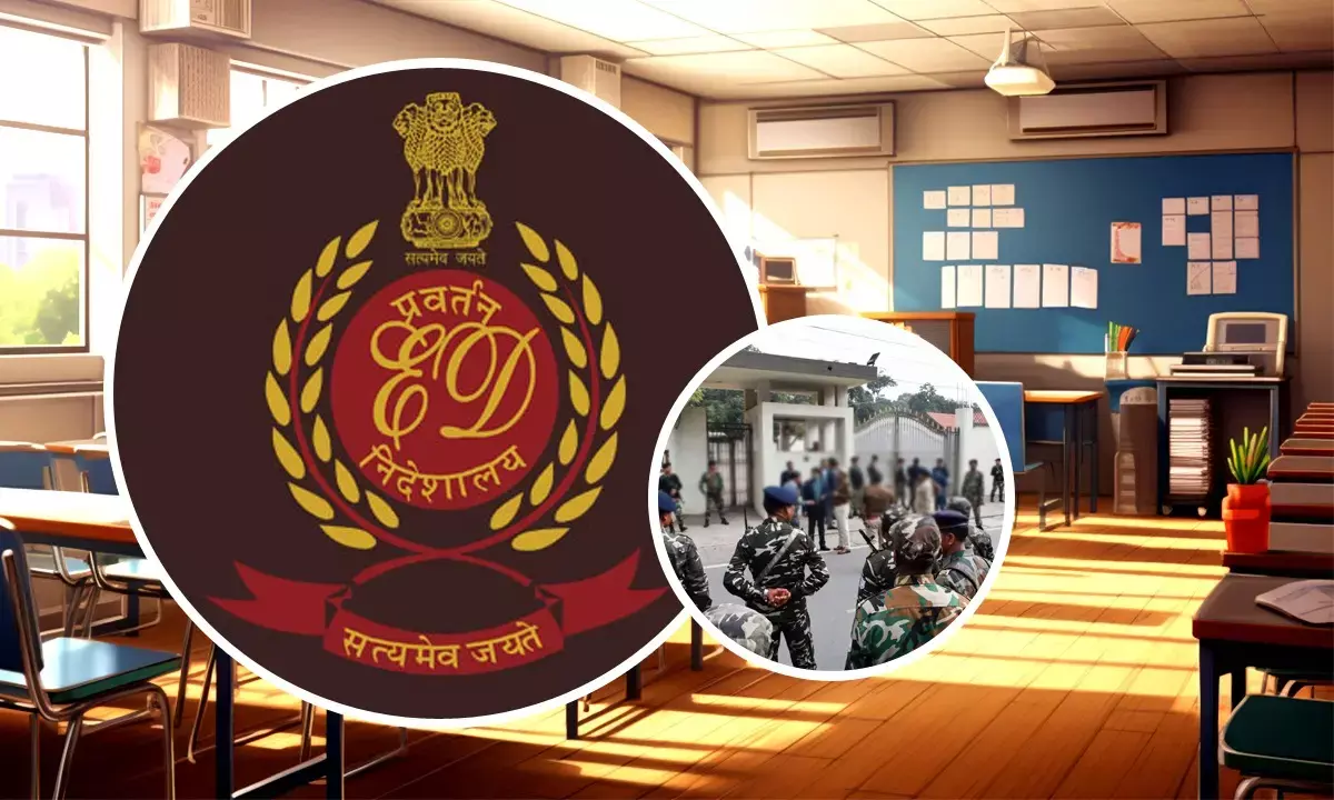 ED Raids in Delhi Classroom Scam
